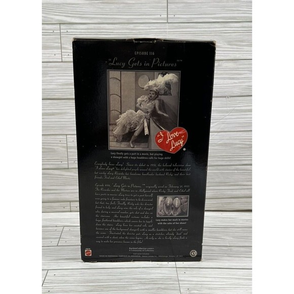 I Love Lucy Barbie Collector Episode 116 Lucy Gets in Pictures 2006 - Picture 6 of 7